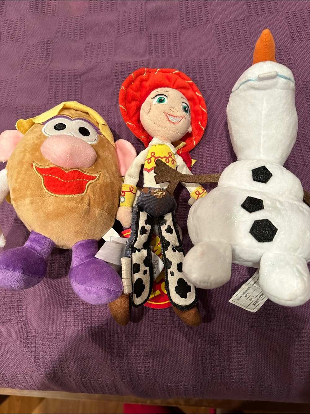 Toy Story Jesse and Mrs Potato Head and Olaf
$22